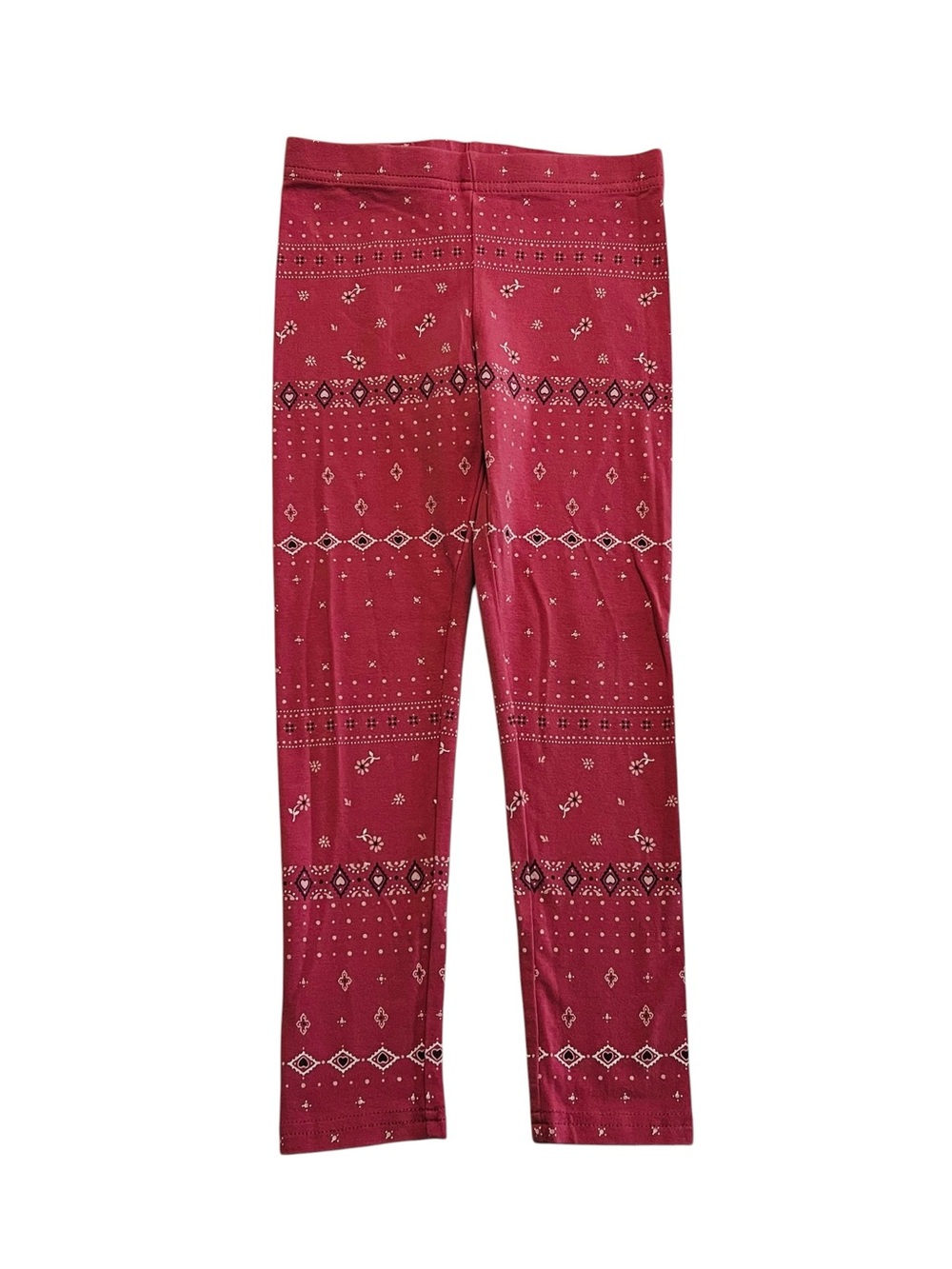 OshKosh B'gosh Girls 6 Y Dusty Rose Leggings with Speckle Print